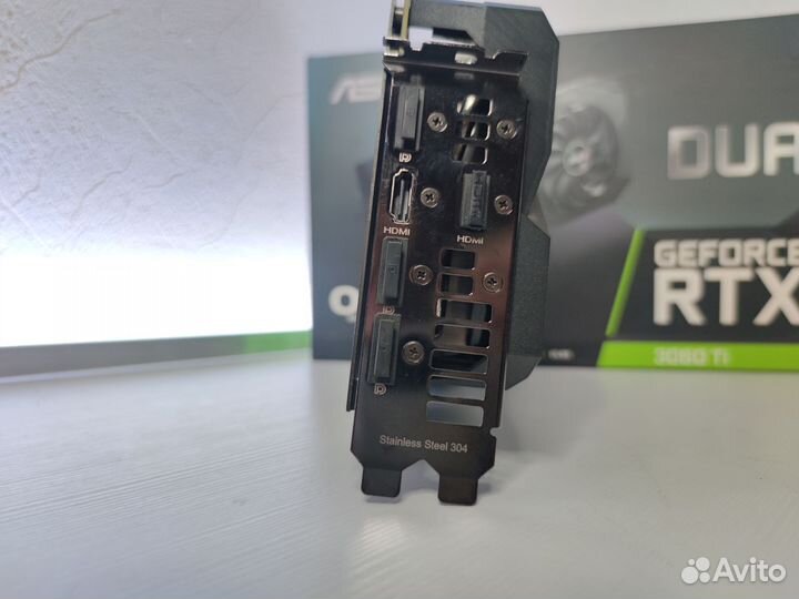 Видеокарта rtx 3060 ti Asus Dual 8gb OC