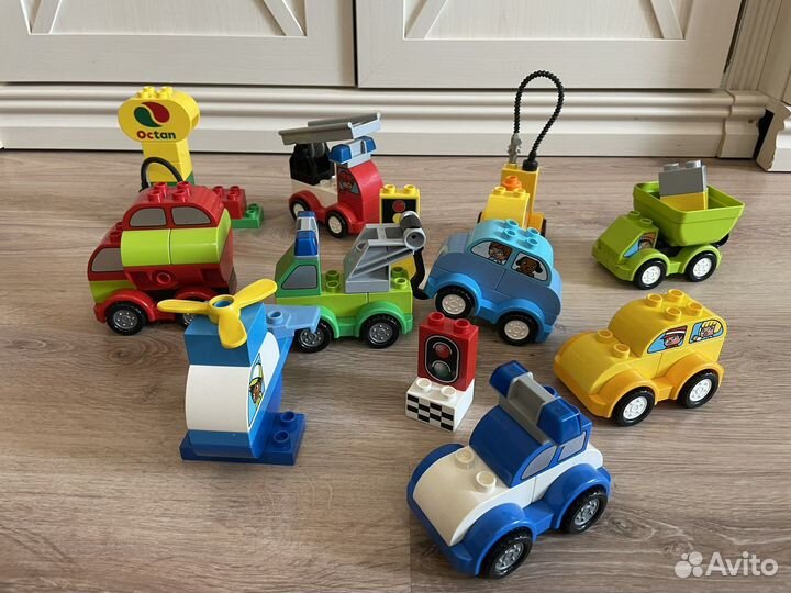 Lego duplo мои первые машинки