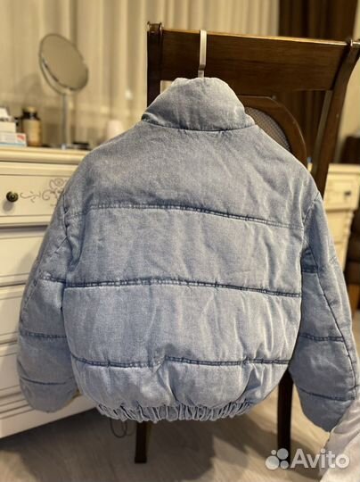 Бомбер женский утепленный