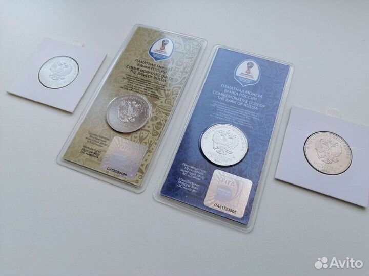 Юбилейные монеты. Футбол