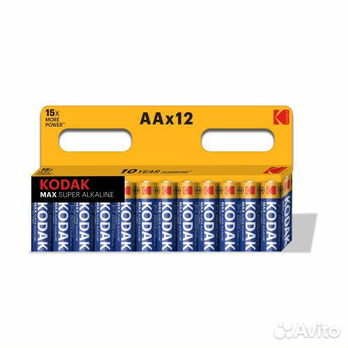 Батарея Kodak LR6(AA) в наборе 12 шт