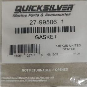 99506 1 прокладка Quicksilver Mercury