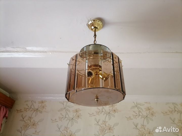 Люстра потолочная бу