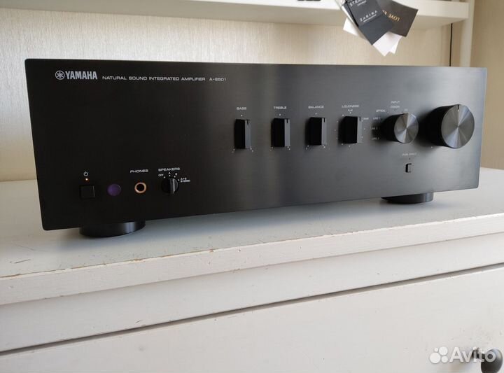 Интегральный усилитель Yamaha A-S501 (черный)