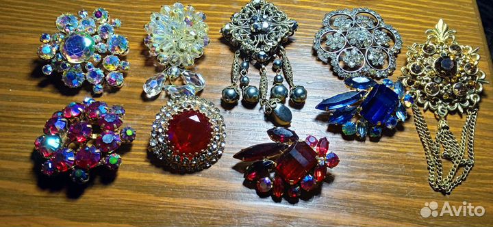 Винтажные броши СССР
