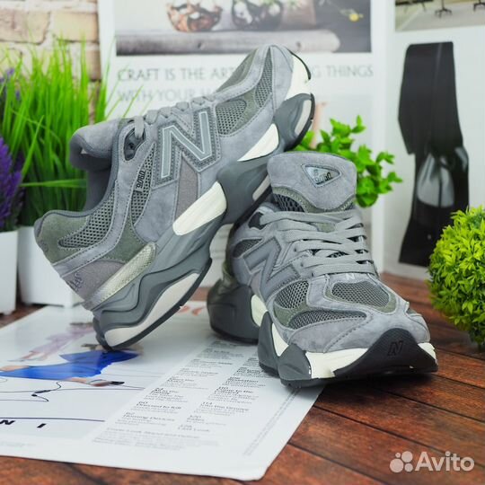 Кроссовки мужские new balance 9060 серый