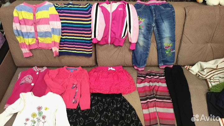Пакет одежды для девочки 104 110