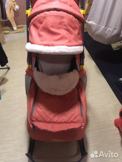 Детские санки коляска бу