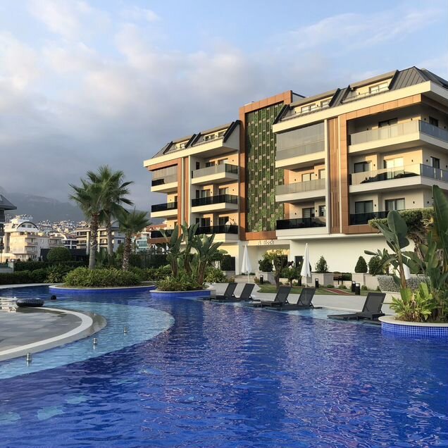 2-к. квартира, 66 м² (Турция)