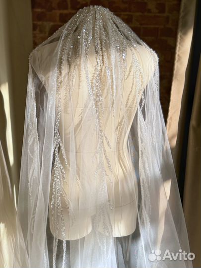 Свадебная фата новая в наличии и на заказ