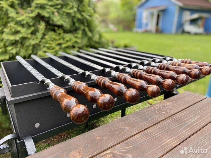 Шампура 45см 50 см рабочая поверхность