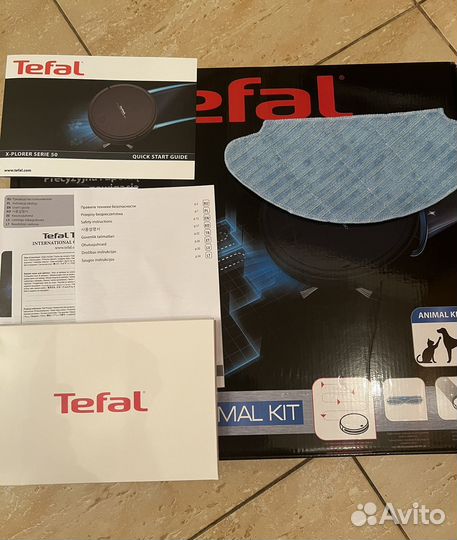 Робот пылесос моющий Tefal X-Plorer 50