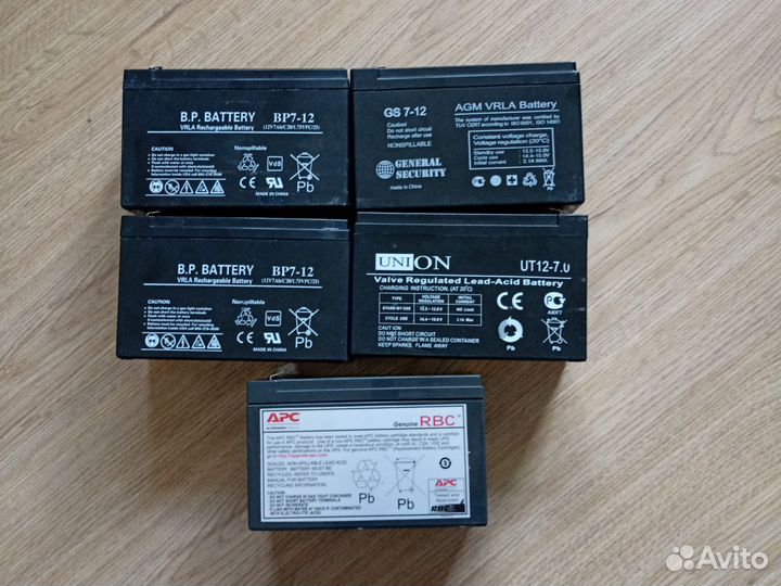 Аккумулятор ибп 8 шт