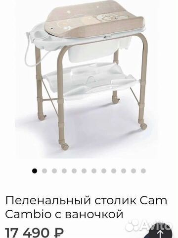 Детская ванночка для купания с подставкой