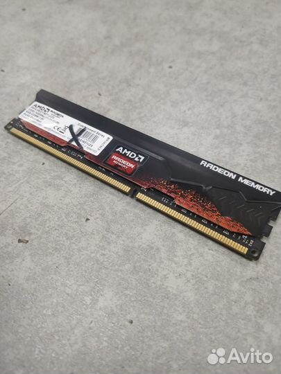 Озу не исправна dimm DDR3 8GB 1600Mhz AMD radeon