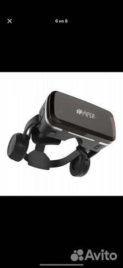 Очки виртуальной реальности с джойстиком