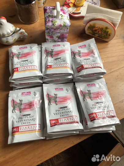 Корм Проплан для кошек влажный при диабете