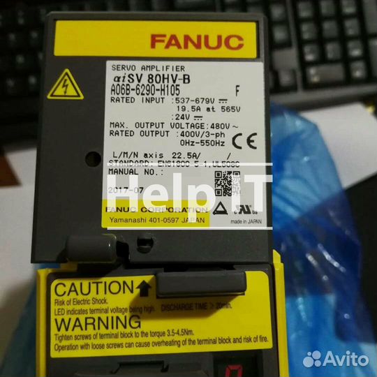 Сервопривод Fanuc A06B-6290-H105