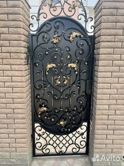 Покраска ворот