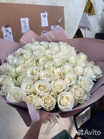 Букет 51 Роза да, все так и есть