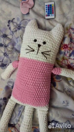 Подушка игрушка кот