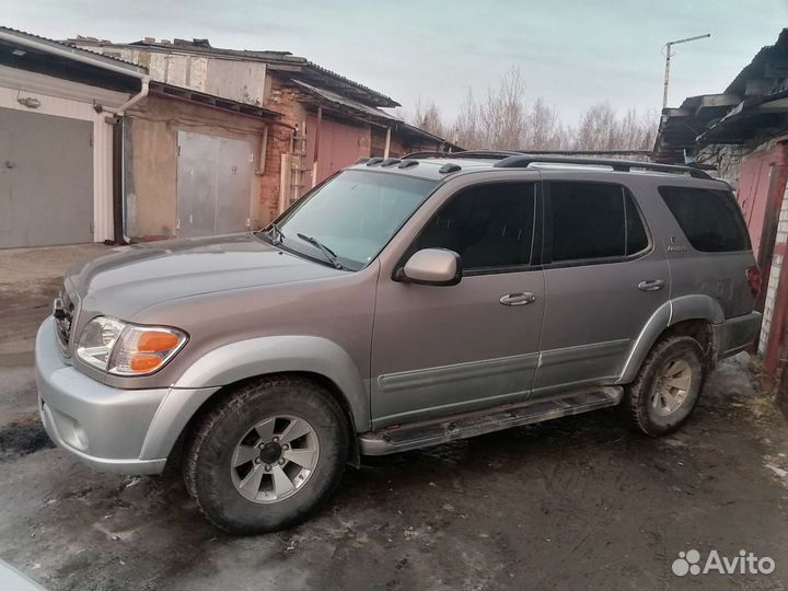Toyota Sequoia 4.7 AT, 2002, 400 000 км