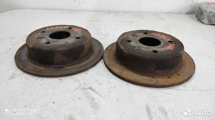 Тормозные диски задние chevrolet lacetti