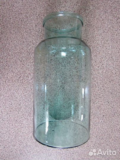 Ретро банка стекло