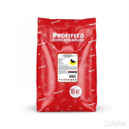 Профессиональный корм для кошек и собак Profifeed