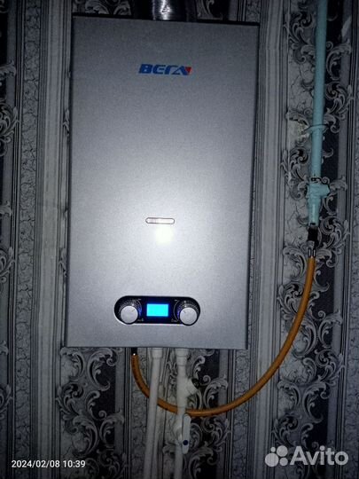 Ремонт газовой колоноки и установка