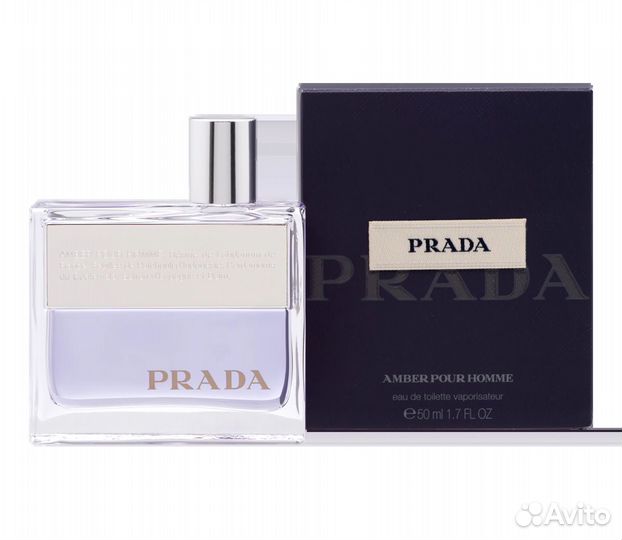 Prada Prada Amber Pour Homme туалетная вода 50 мл