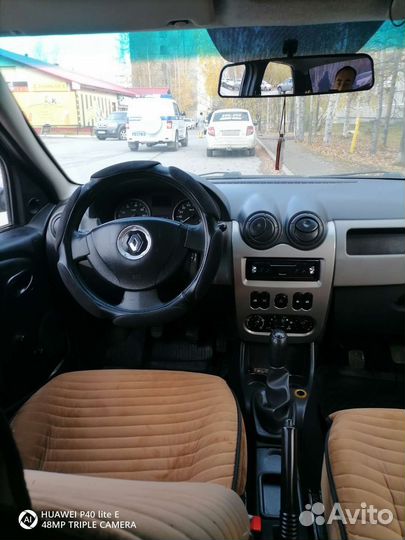 Renault Logan 1.4 МТ, 2012, битый, 206 000 км