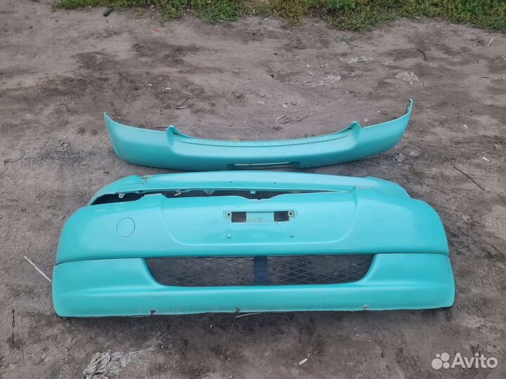 Бампер toyota vitz
