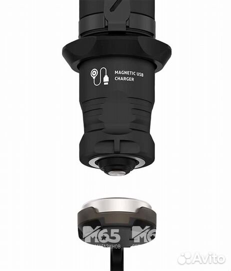 Фонарь ArmyTek Predator Pro Magnet USB Белый