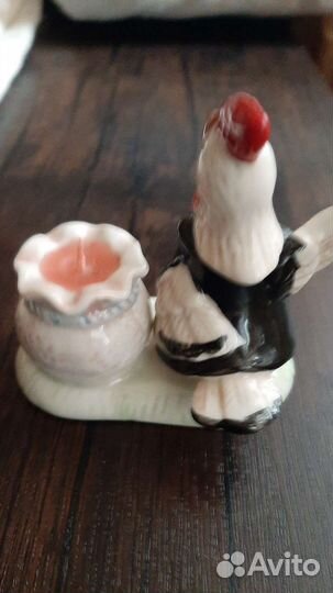 Петушок фарфоровый