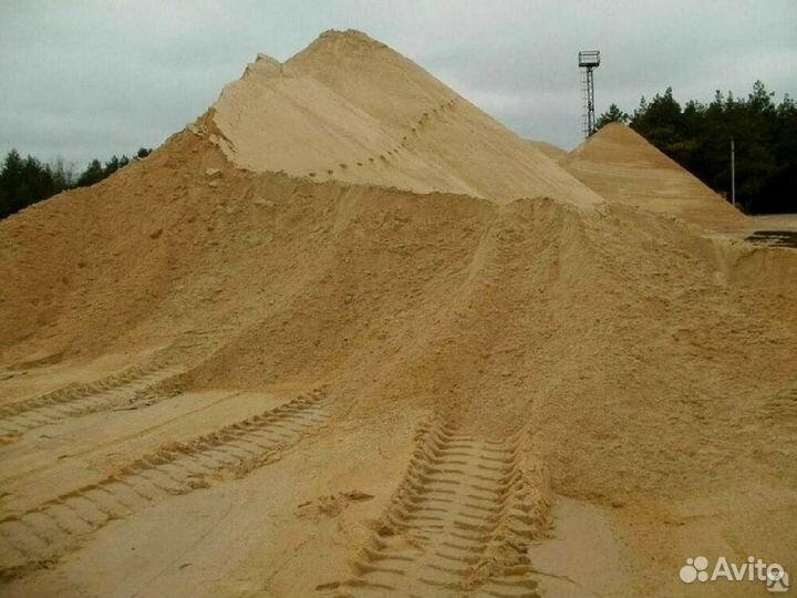 Песок доставка от 1 метра кубического