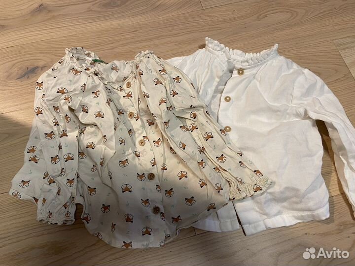Детская рубашка benetton 74