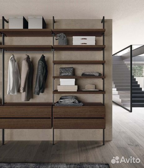 Итальянская Гардеробная bamboo. DallAgnese