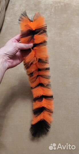 Хвост лисы, белки, кошки, волка, тигра, зебры