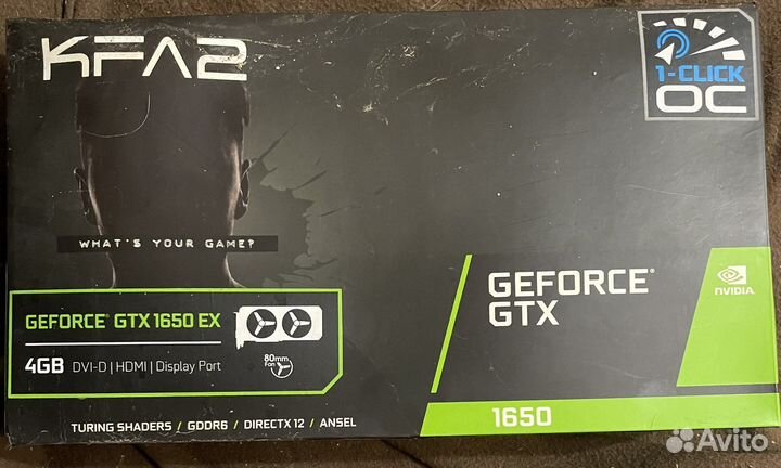KFA2 geforce gtx 1650 EX 4gb