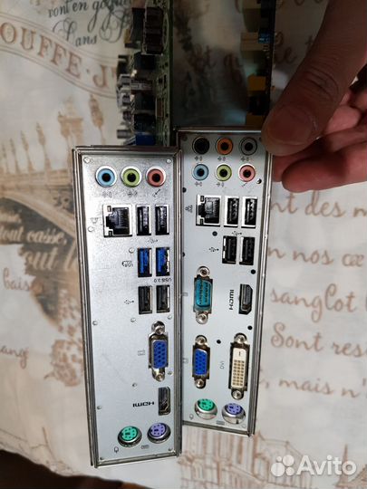 Материнская плата 1155