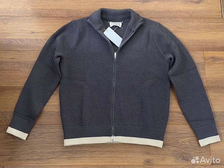 Maison margiela кардиган серый old money хит