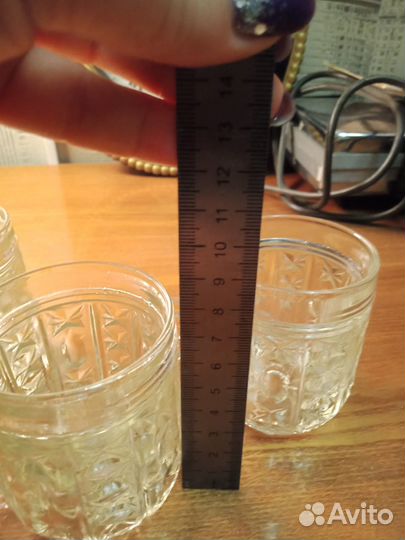 Хрустальные чашечки СССР