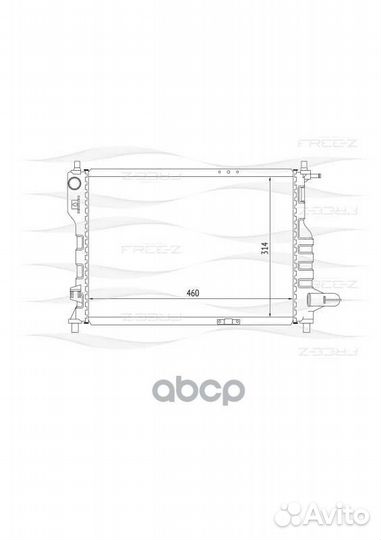 Радиатор KK0128 free-Z