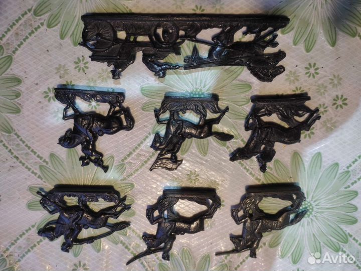 Набор оловянные солдатики буденовцы тачанка