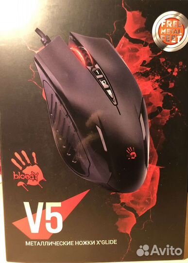 Новая игровая мышка A4Tech Bloody V5