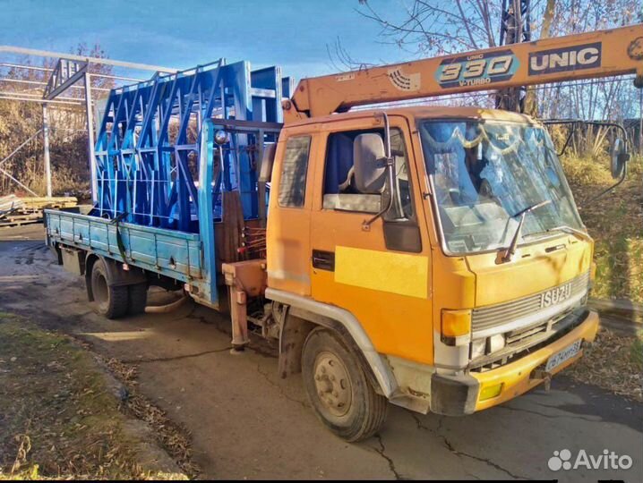 Грузоперевозки до 20 тонн. Кран-борт, шаланда