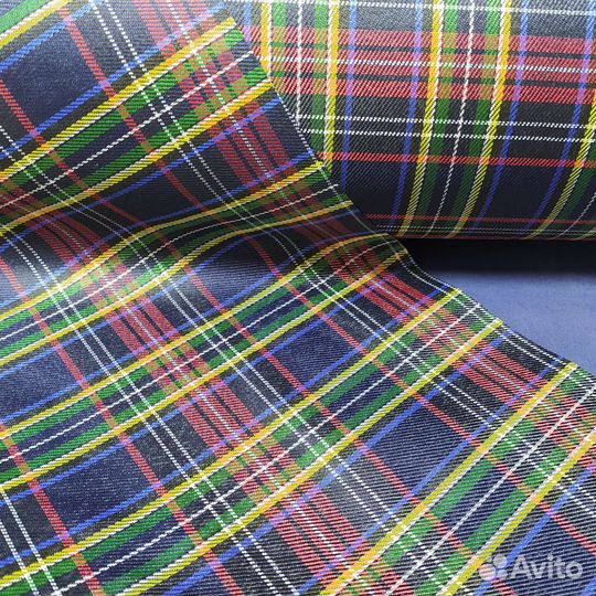 Ткань Оксфорд 150D пвх, Тартан