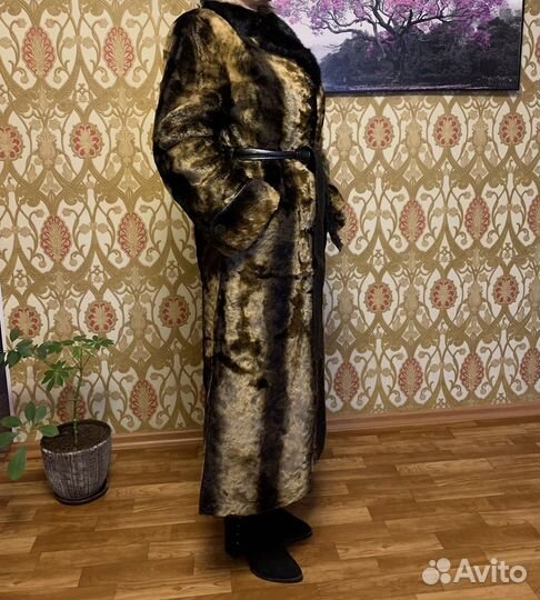 Женская шуба из мутона