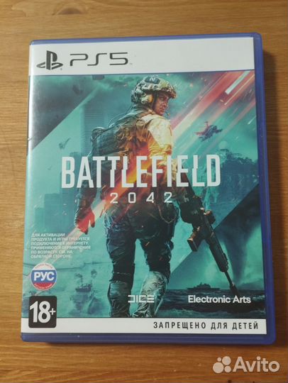 Battlefield 2042 ps5 Диск